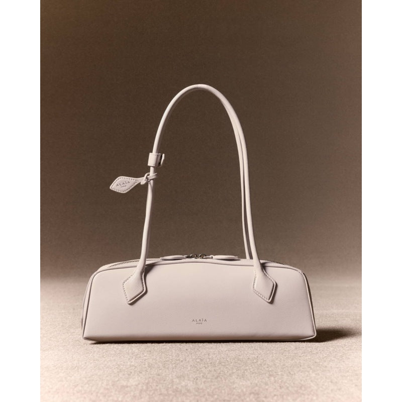 Bolsa Shoulder Le Teckel Medium in Goatskin
