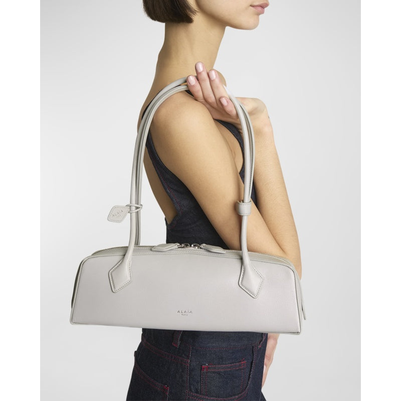 Bolsa Shoulder Le Teckel Medium in Goatskin