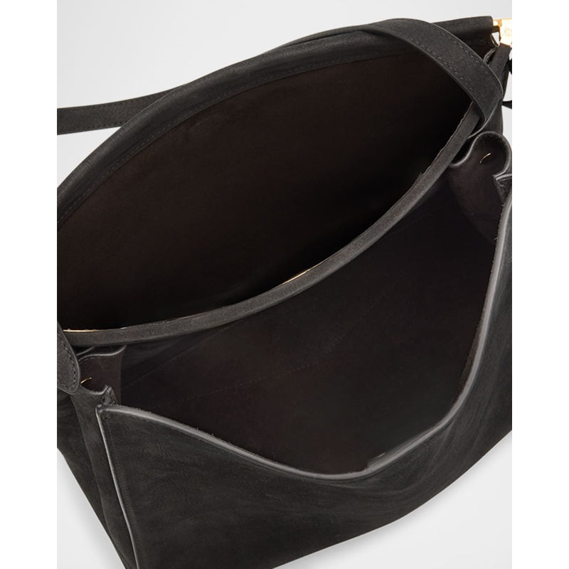 Bolsa Shoulder Le Click Medium Square in Nubuck