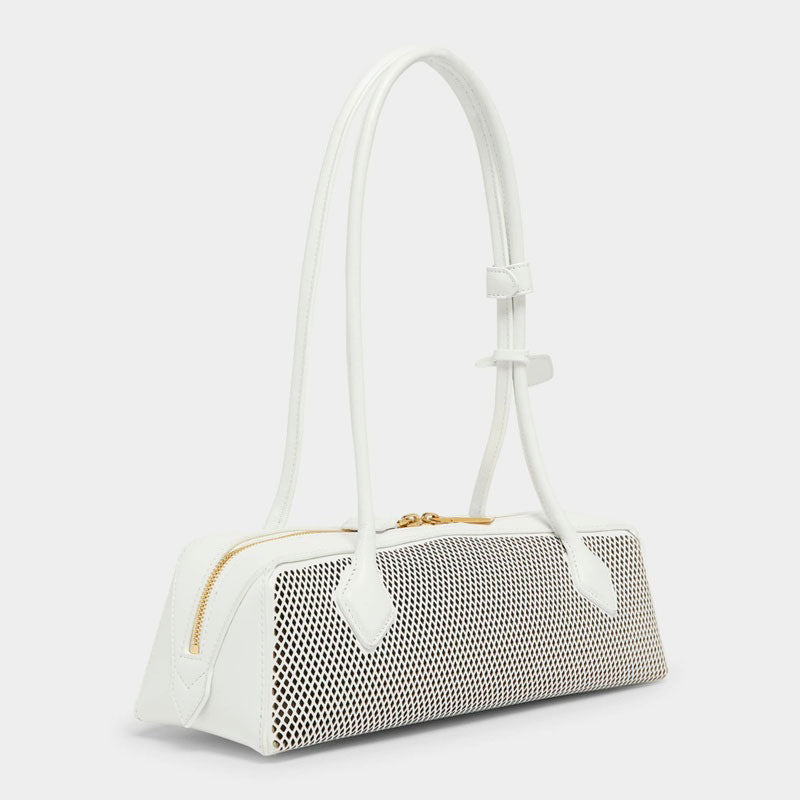 Bolsa Shoulder Le Teckel Medium in Fishnet - Mercado de Luxo - O Maior E-Commerce de Bens, Produtos e Serviços de Luxo do Brasil.