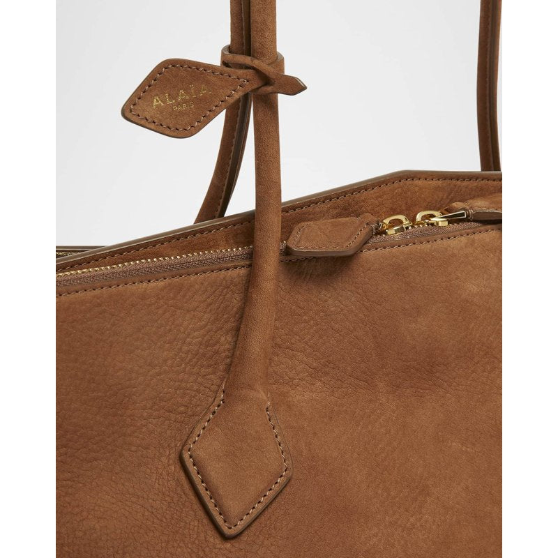 Bolsa Shopper Le Teckel in Suede and