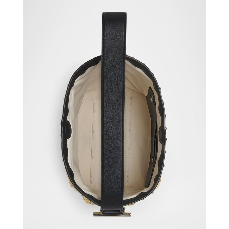 Bolsa Beach Sling Studded Raffia