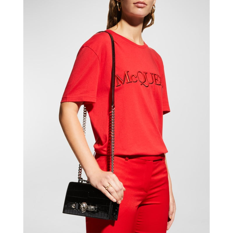 Bolsa Shoulder Mini Jeweled Satchel