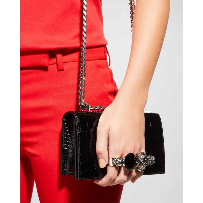 Bolsa Shoulder Mini Jeweled Satchel