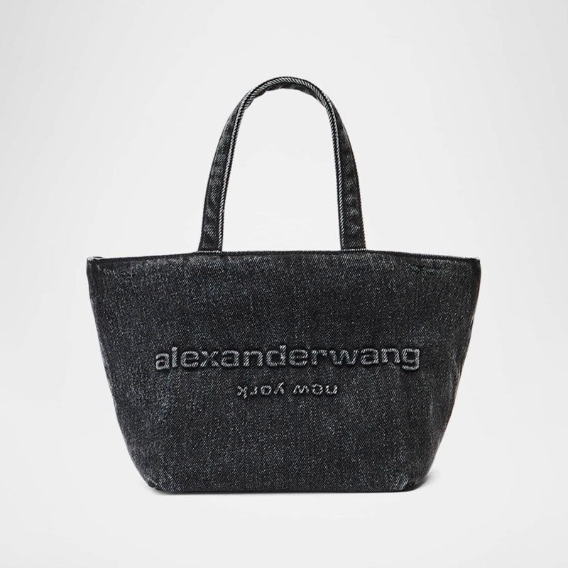 Bolsa Shopper Punch Small Denim - Mercado de Luxo - O Maior E-Commerce de Bens, Produtos e Serviços de Luxo do Brasil.