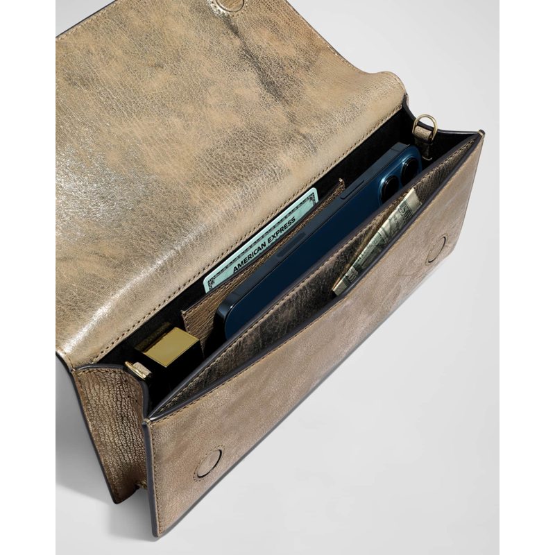 Bolsa Clutch Twisted Metallic