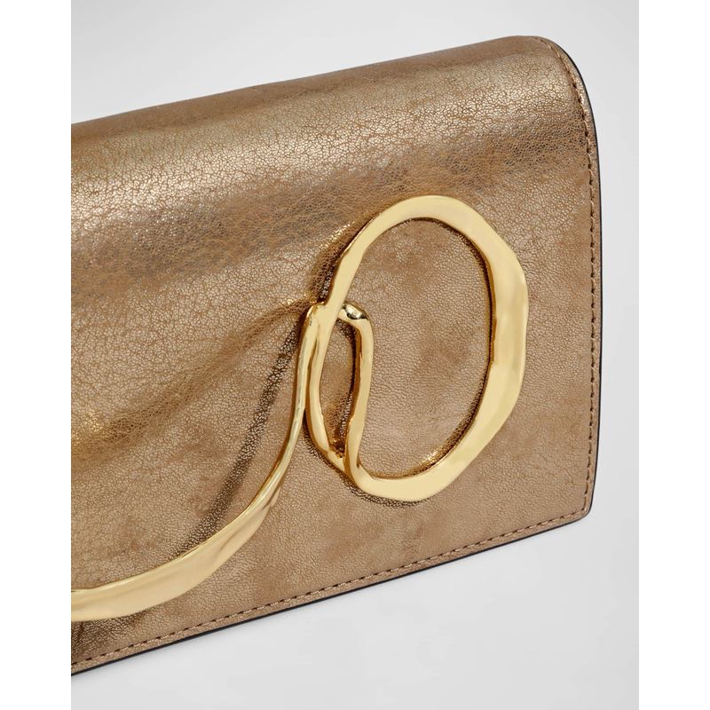 Bolsa Clutch Twisted Metallic