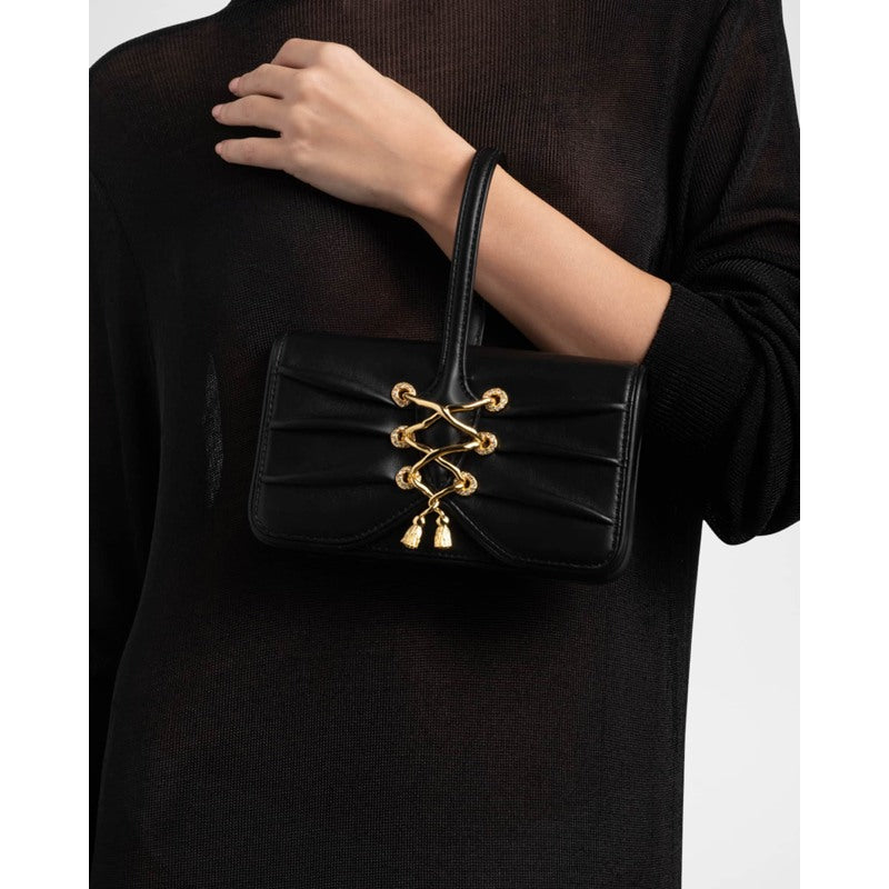 Bolsa Wallet Lace-Up Wristlet