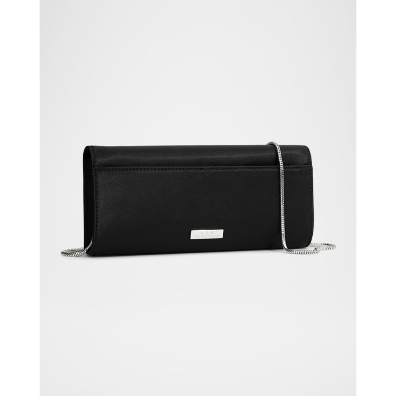 Bolsa Clutch Crystal Curve Recycled Satin