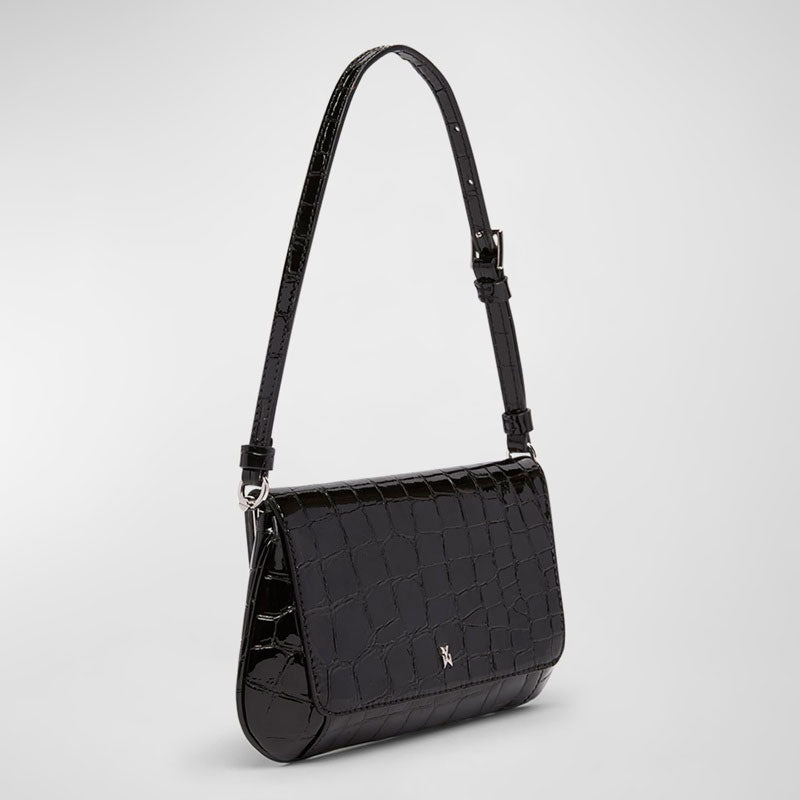Bolsa Shoulder Ami Mini Frame Croc-Embossed - Mercado de Luxo - O Maior E-Commerce de Bens, Produtos e Serviços de Luxo do Brasil.