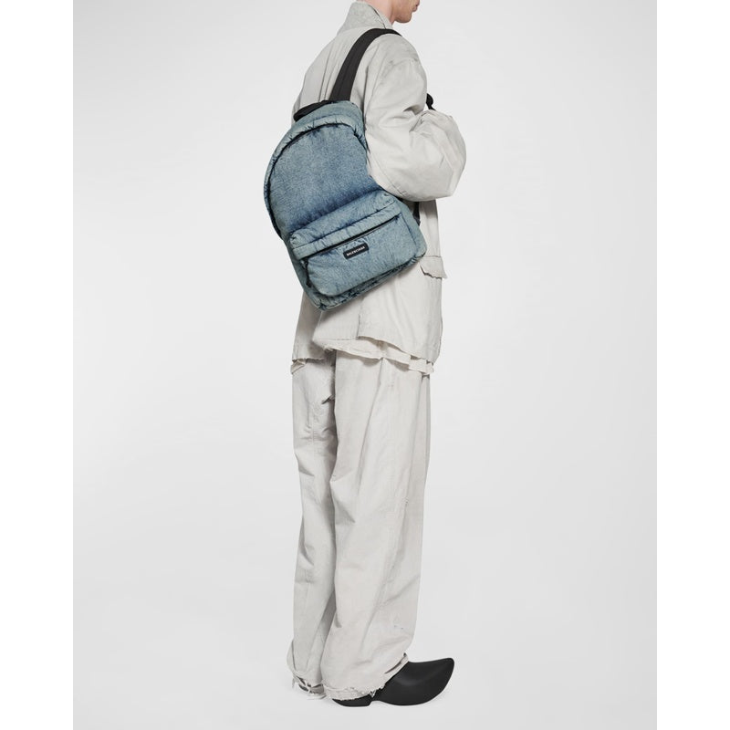 Bolsa Mochila Explorer In Denim