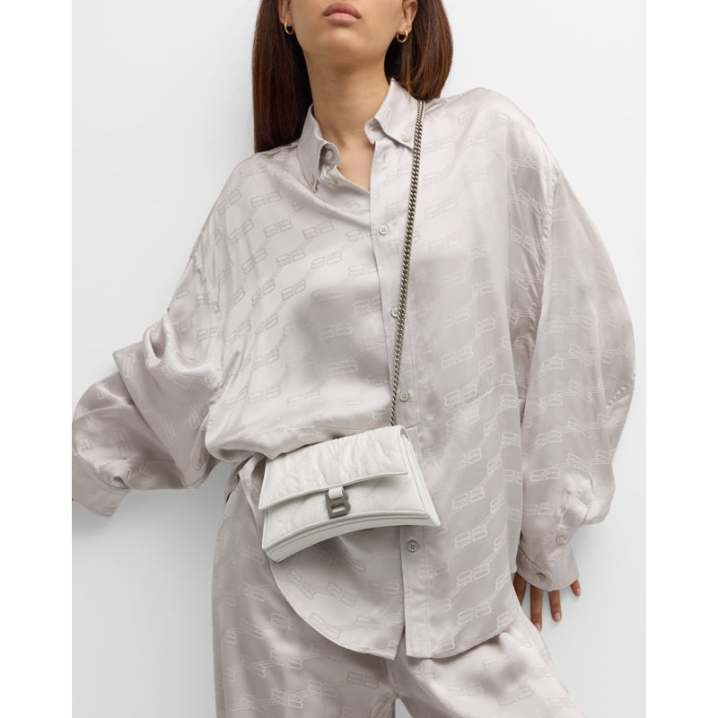 Bolsa Shoulder Crush XS Quilted Chain