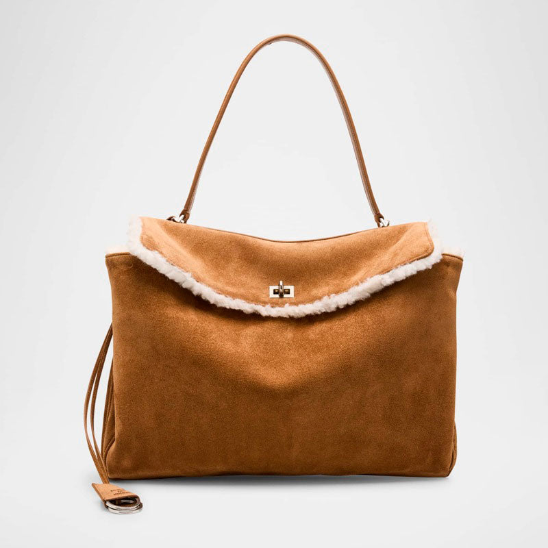 Bolsa Handle Rodeo Large Suede - Mercado de Luxo - O Maior E-Commerce de Bens, Produtos e Serviços de Luxo do Brasil.
