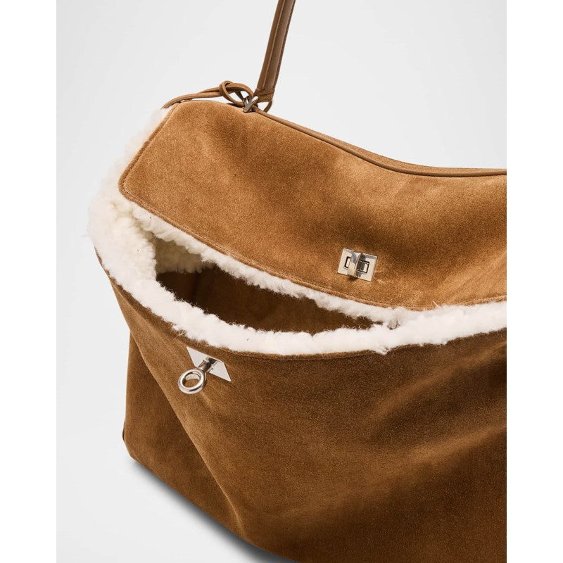 Bolsa Handle Rodeo Large Suede
