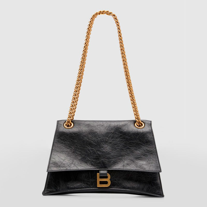 Bolsa Shoulder Crush Medium Chain - Mercado de Luxo - O Maior E-Commerce de Bens, Produtos e Serviços de Luxo do Brasil.