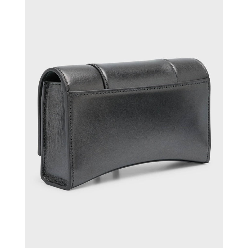 Bolsa Wallet Hourglass On Chain Metallized