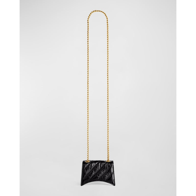 Bolsa Shoulder Crush Mini Quilted Chain