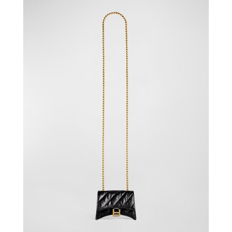 Bolsa Shoulder Crush Mini Quilted Chain