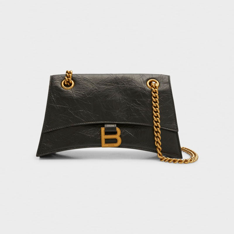 Bolsa Shoulder Crush Small Crinkled - Mercado de Luxo - O Maior E-Commerce de Bens, Produtos e Serviços de Luxo do Brasil.