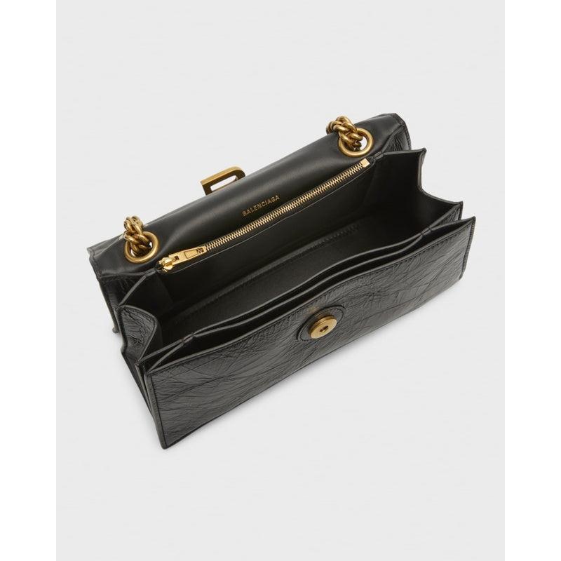 Bolsa Shoulder Crush Small Crinkled