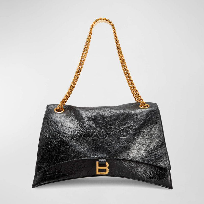 Bolsa Shoulder Crush Large Chain - Mercado de Luxo - O Maior E-Commerce de Bens, Produtos e Serviços de Luxo do Brasil.
