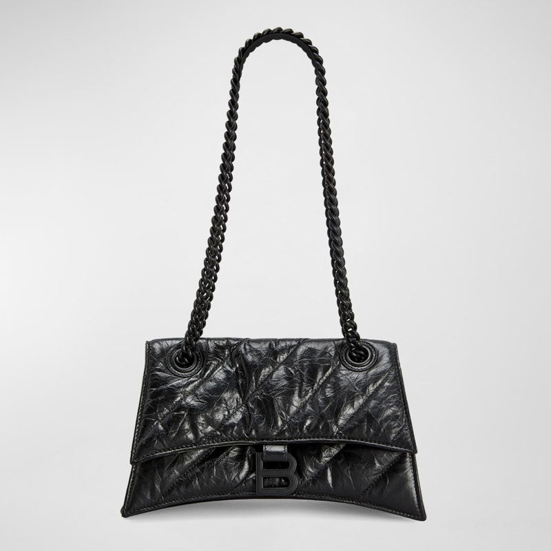 Bolsa Shoulder Crush Small Quilted Chain - Mercado de Luxo - O Maior E-Commerce de Bens, Produtos e Serviços de Luxo do Brasil.