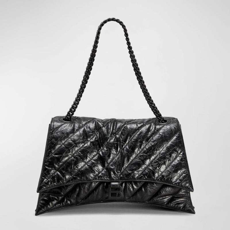Bolsa Shoulder Crush Medium Quilted Chain - Mercado de Luxo - O Maior E-Commerce de Bens, Produtos e Serviços de Luxo do Brasil.