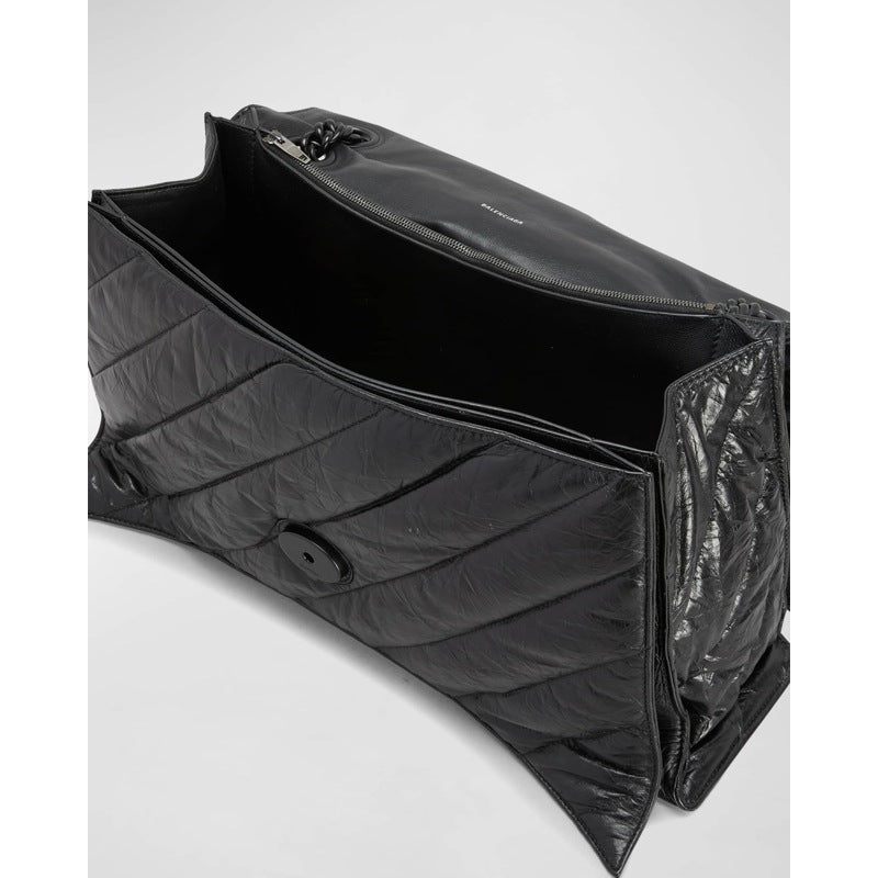 Bolsa Shoulder Crush Medium Quilted Chain
