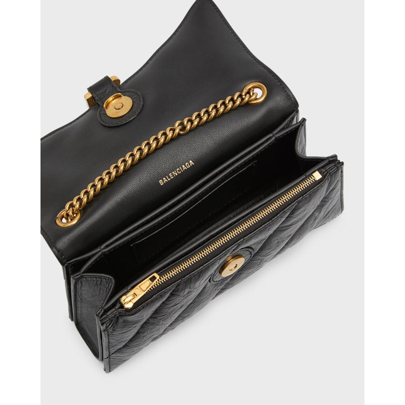 Bolsa Shoulder Crush XS Quilted Chain