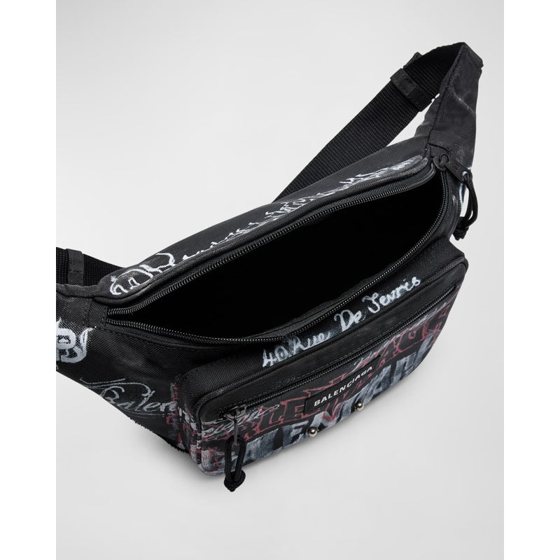 Bolsa Necessaire Explorer DIY Metal Allover Belt