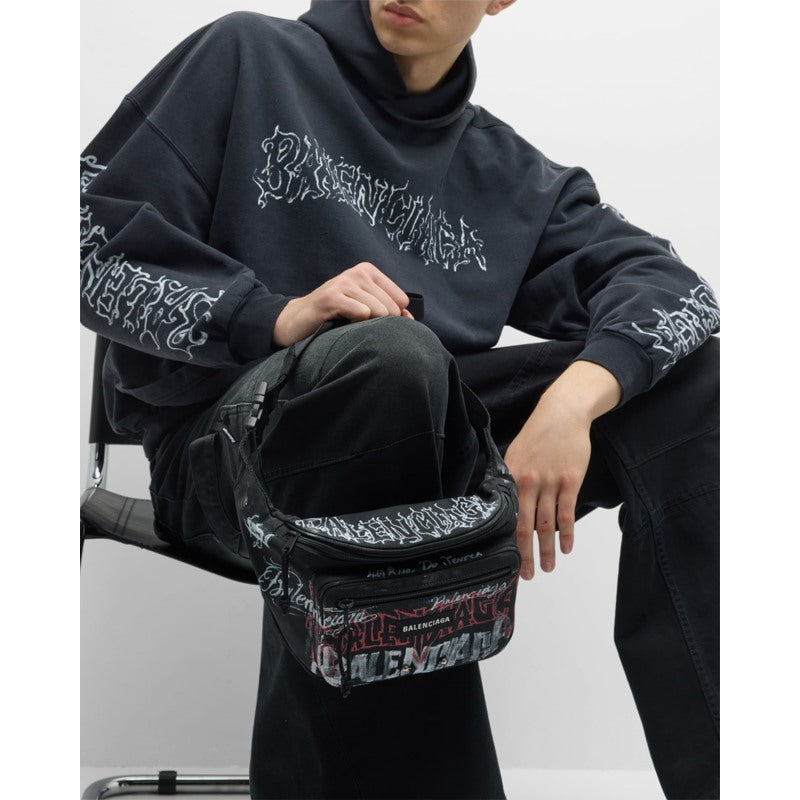 Bolsa Necessaire Explorer DIY Metal Allover Belt