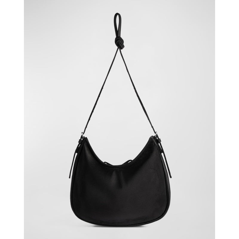 Bolsa Shoulder Leopolda Small Distressed Satin