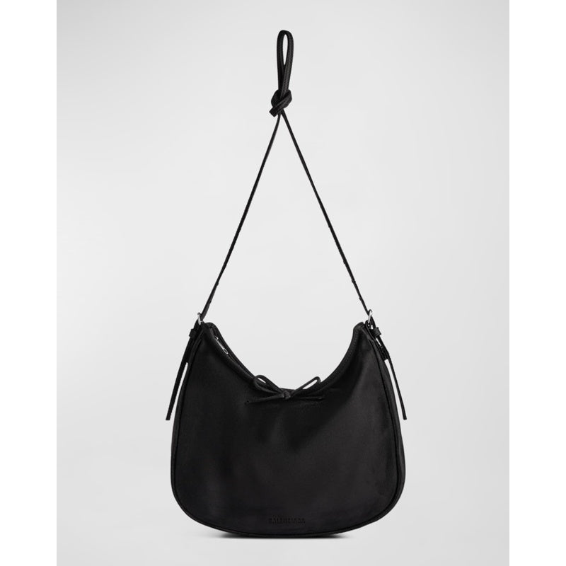 Bolsa Shoulder Leopolda Small Distressed Satin