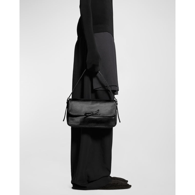 Bolsa Shoulder Leopolda Distressed Satin Pochette