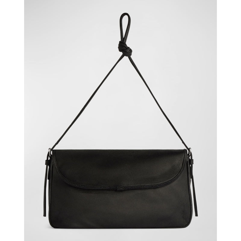 Bolsa Shoulder Leopolda Distressed Satin Pochette