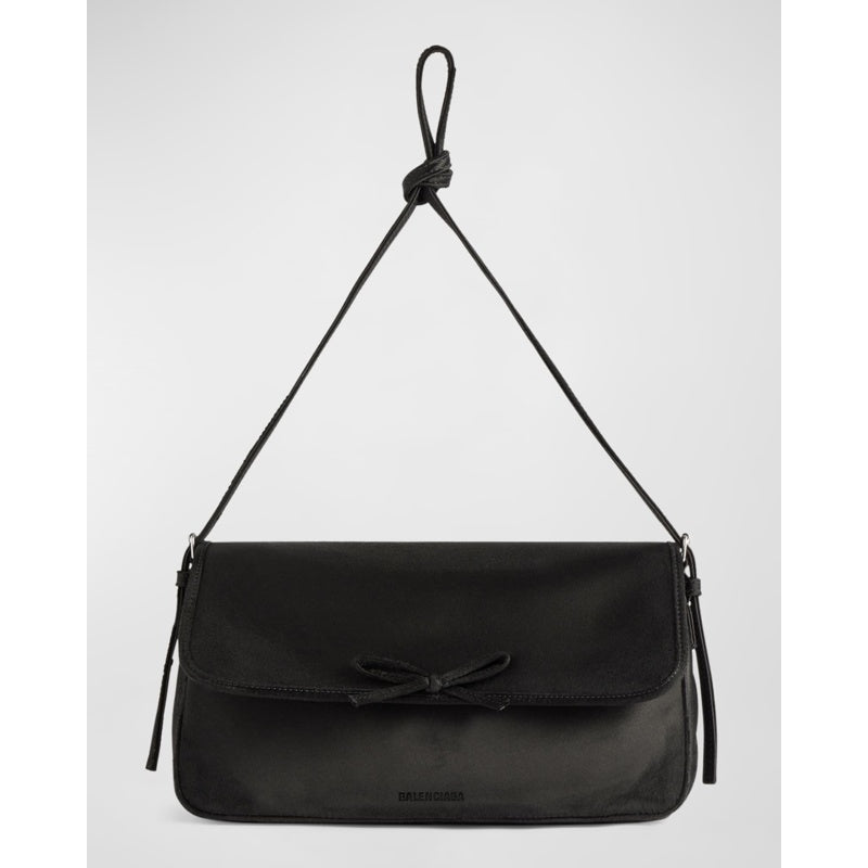 Bolsa Shoulder Leopolda Distressed Satin Pochette