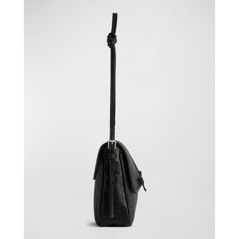 Bolsa Shoulder Leopolda Distressed Satin Pochette