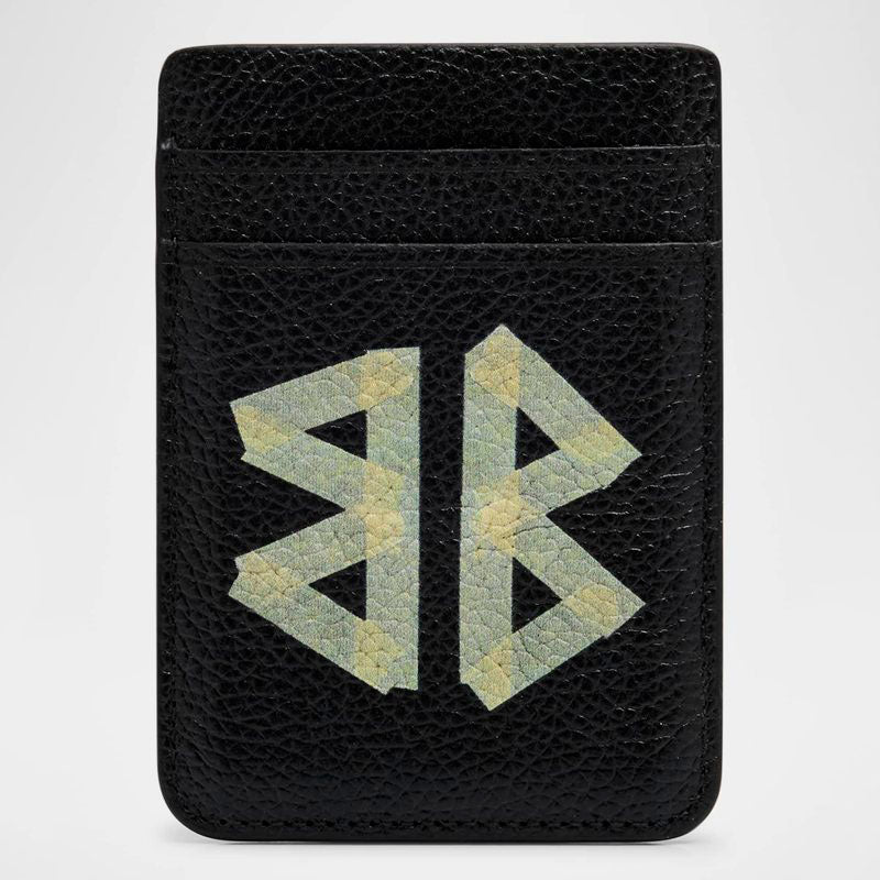 Bolsa Wallet Leather BB Logo Cash Magnet - Mercado de Luxo - O Maior E-Commerce de Bens, Produtos e Serviços de Luxo do Brasil.