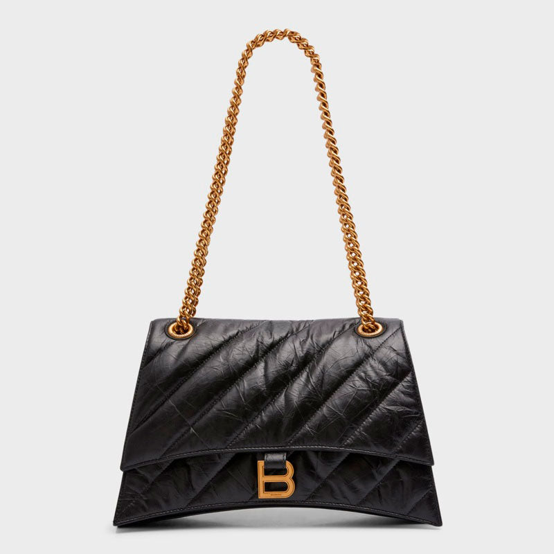 Bolsa Shoulder Crush Medium Quilted - Mercado de Luxo - O Maior E-Commerce de Bens, Produtos e Serviços de Luxo do Brasil.
