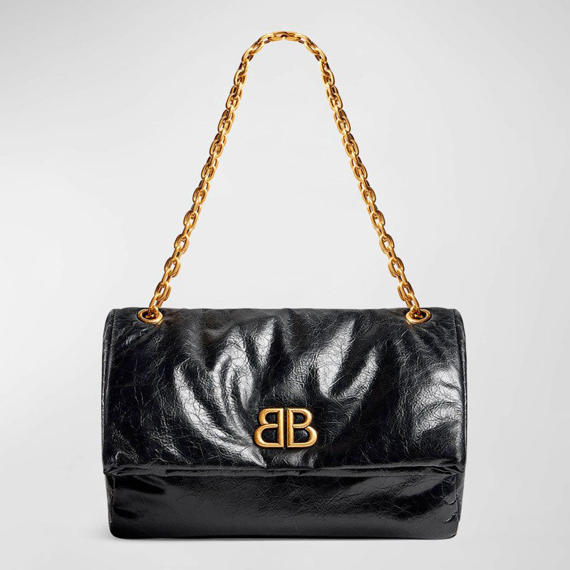 Bolsa Shoulder Monaco Medium Chain - Mercado de Luxo - O Maior E-Commerce de Bens, Produtos e Serviços de Luxo do Brasil.