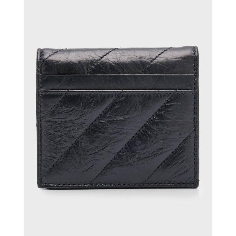 Bolsa Wallet Crush Flap Coin Quilted