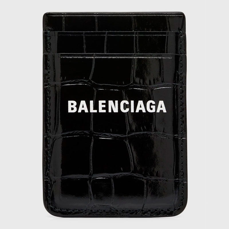 Bolsa Wallet Cash Croc-Embossed - Mercado de Luxo - O Maior E-Commerce de Bens, Produtos e Serviços de Luxo do Brasil.