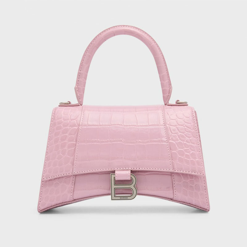 Bolsa Handle Hourglass Small Croc-Embossed - Mercado de Luxo - O Maior E-Commerce de Bens, Produtos e Serviços de Luxo do Brasil.