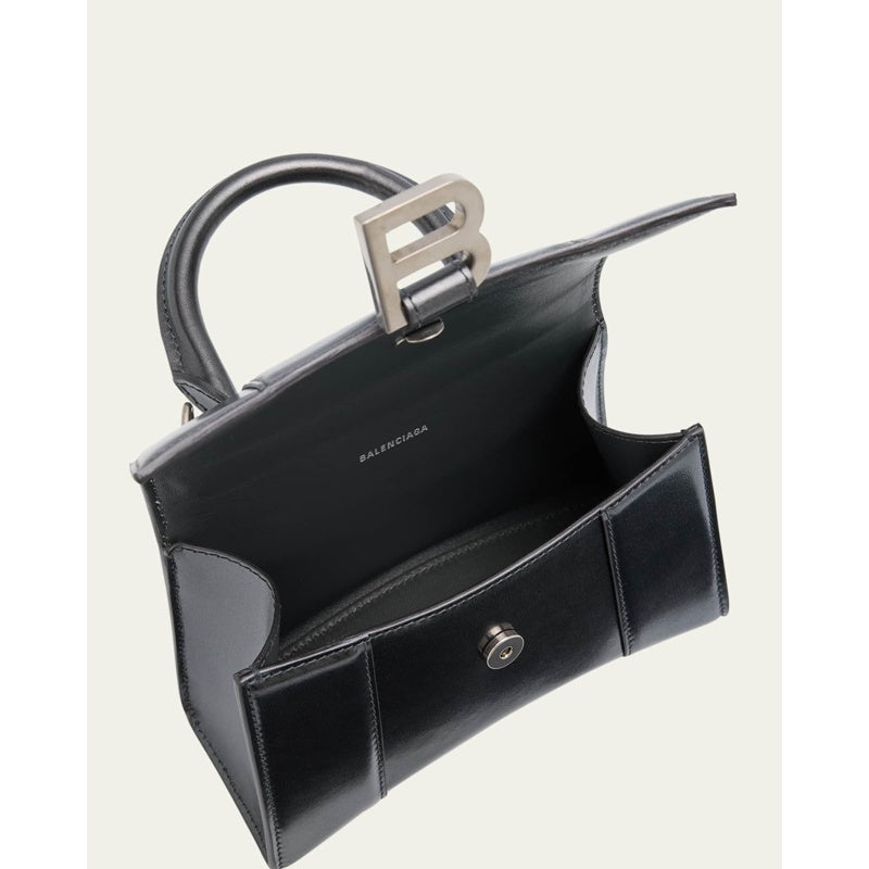 Bolsa Handle Hourglass XS Metallic