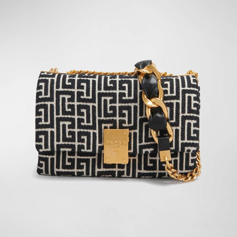 Bolsa Shoulder 1945 Soft Small in Monogram Jacquard - Mercado de Luxo - O Maior E-Commerce de Bens, Produtos e Serviços de Luxo do Brasil.