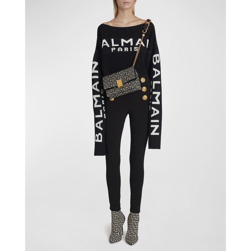 Bolsa Shoulder 1945 Soft Small in Monogram Jacquard