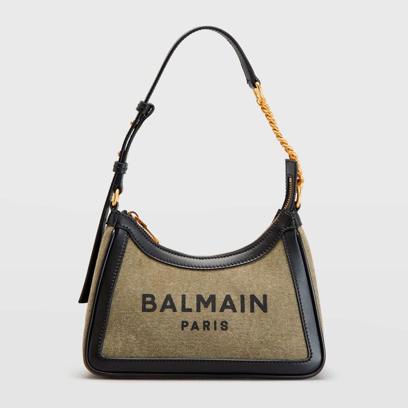 Bolsa Shoulder B Army in Canvas - Mercado de Luxo - O Maior E-Commerce de Bens, Produtos e Serviços de Luxo do Brasil.