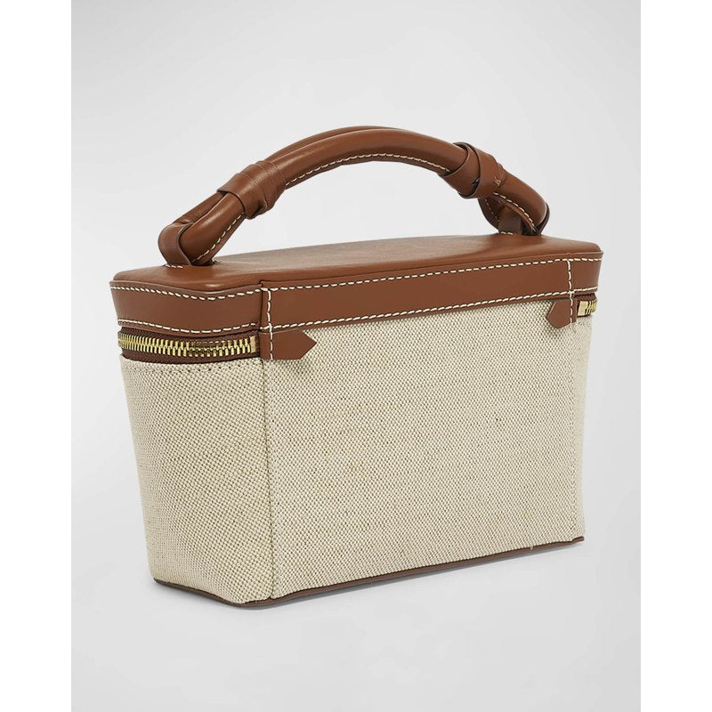 Bolsa Handle B Army Vanity  in Canvas