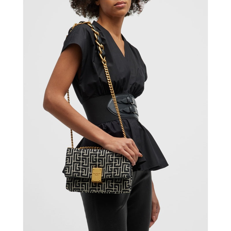 Bolsa Crossbody 1945 Soft Small in Monogram Jacquard