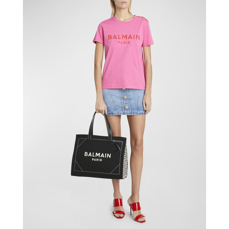 Bolsa Shopper B Army Medium in Monogram Canvas
